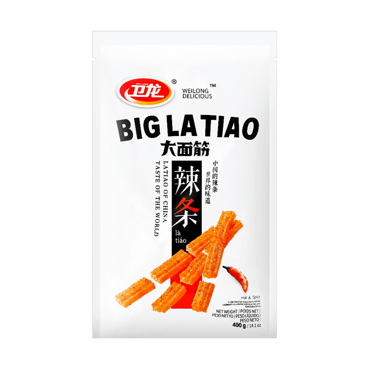 Big Latiao - Spicy Sichuan Wheat Snack, 14.1 oz 5