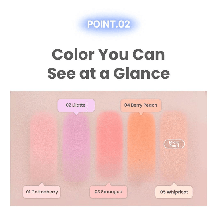 韩国 MAKEHEAL 云朵方块腮红 8克 03 丝滑 4