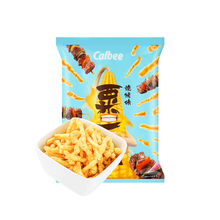 바비큐맛 콘칩, 바삭한 스낵, 74g 7