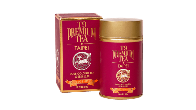 T9 Little Legend Rose Oolong Tea Hot Brew Flower Tea Gift Fruit