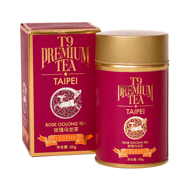 T9 Little Legend Rose Oolong Tea Hot Brew Flower Tea Gift Fruit