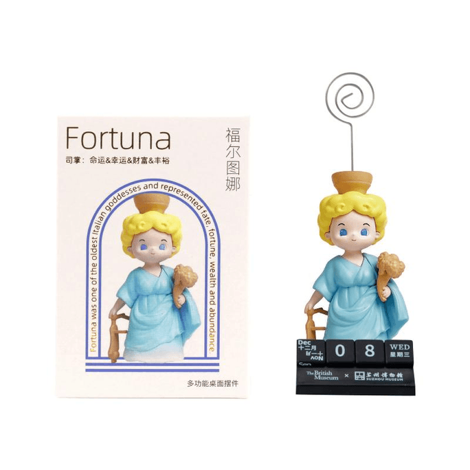 【中国からの直送】蘇州博物館 ローマ幸運の女神フォルトゥナの置物 62*82mm*1箱