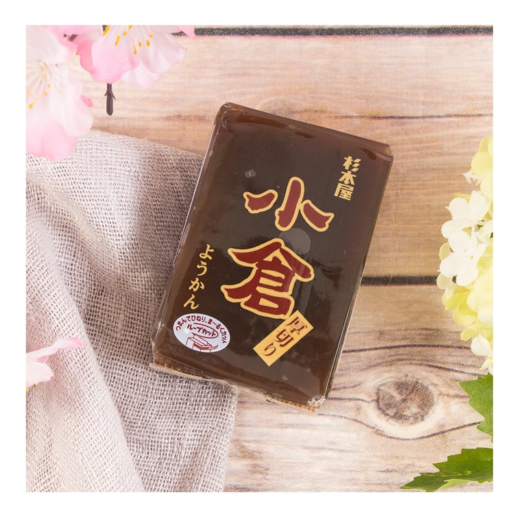 日本杉本屋 小仓厚切羊羹 红豆味 150g【日式和菓子点心】 4