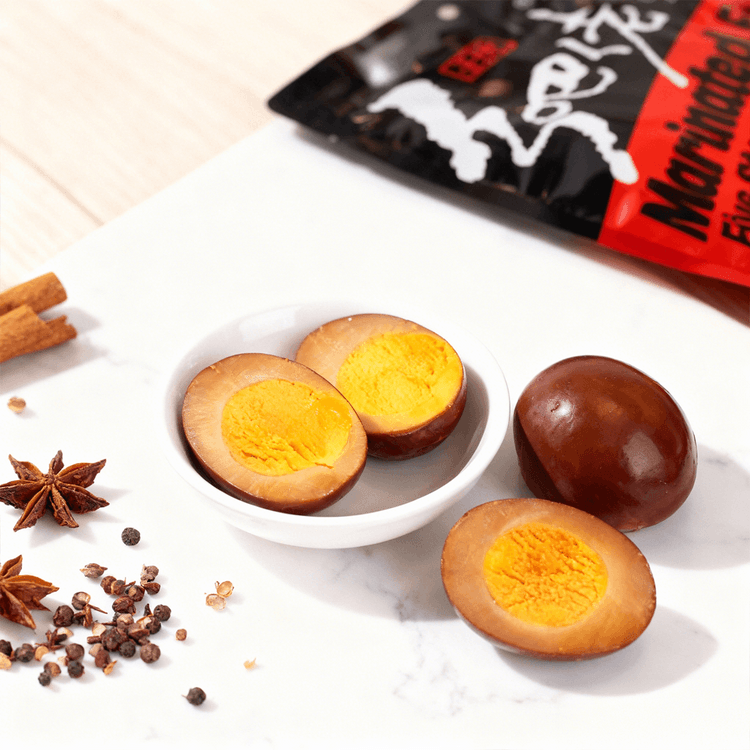 XBL Marinated Eggs ,Five Spices Flavor, 6.35 oz *3【3 Pack
