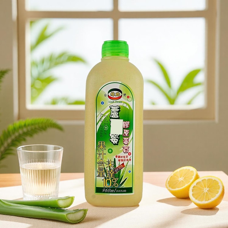 GREEN DOT Collagen Aloe Juice, 32.45 oz - Yami.com