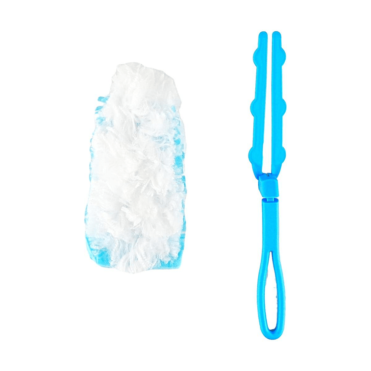 浴見你 靜電除塵撣 360°清潔 1藍色短柄+10撣 3