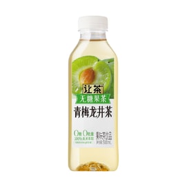 让茶 青梅龙井茶饮料 无糖果茶 500ml【侯明昊同款】【零糖低卡】【酸甜清新茶香四溢】【夏日解渴必备】【维C满满】