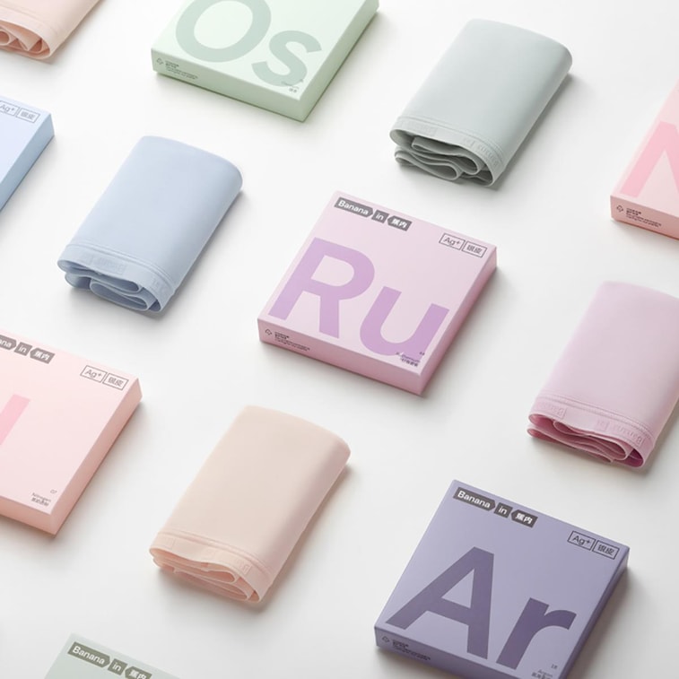 BANANAIN Women's Underwear, 7A Antibacterial Amino Acid Modal Mid-Waist Briefs, Size M, 3-Piece Pack 6