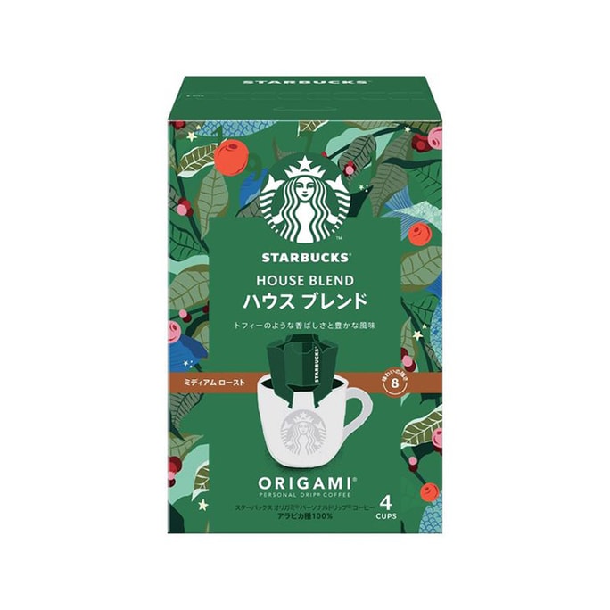 ORIGAMI drip coffee homemade blend 1 box (4 bags)