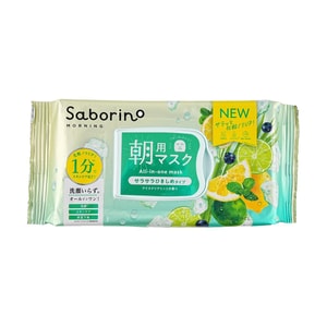 朝用シートマスク オールインワンマスク アイスクリアミント 28枚