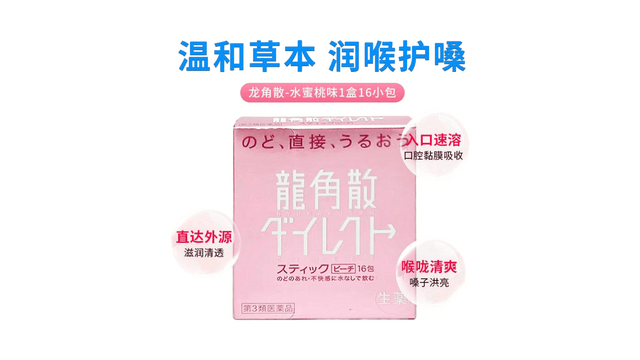 Lozenges, Dragon's Horn Powder, Cough and Throat Relief Granules