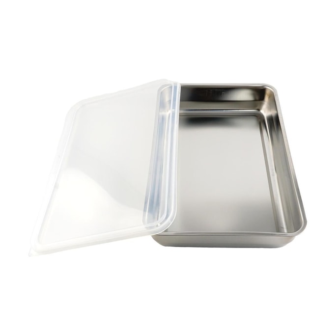 Stainless Steel Food Storage Container Large 222mm×335mm×60mm