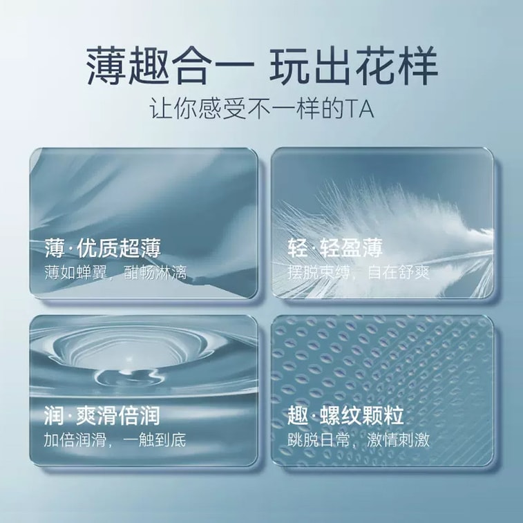 杰士邦 避孕套【泰国进口】经典四合一24只超薄安全套螺纹大颗粒黄金持久延时爽滑激爽男用计生用品避孕套【一盒四种体验,爱就要酣畅淋漓】 3