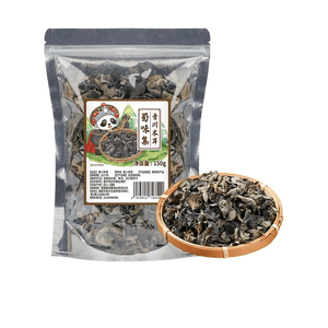 Shuwei JI Qingchuan Wood Ear, Sichuan Black Wood Ear, 150g * 1 bag