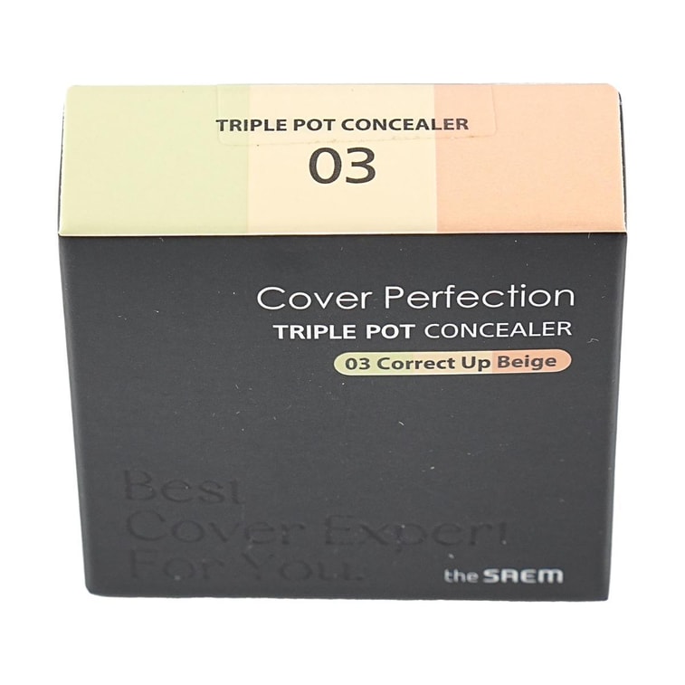 Cover Perfection Triple Pot Concealer  #03 Correct Up Beige 10