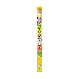 UHA Sakeru  Long Gummy Candy Sour Lemon Flavor 1.06 oz