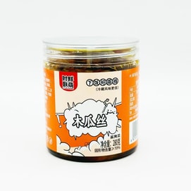 时鲜联萌 香辣木瓜丝下饭小菜 100g*1罐 拌面拌饭搭子嘎嘣脆湖南特产酱菜宿舍方便即食