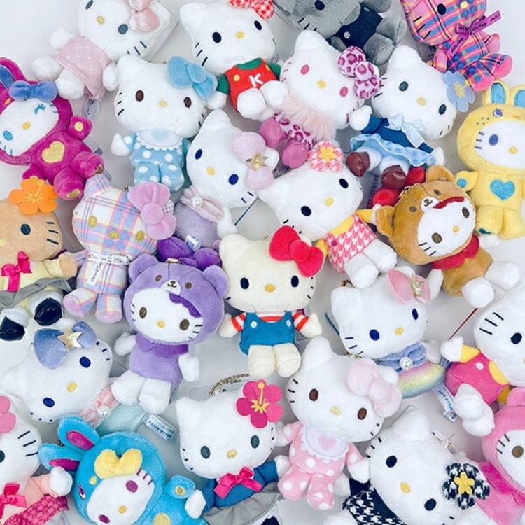 SANRIO 50th Anniversary Limited Edition Kitty Doll Keychain Charm
