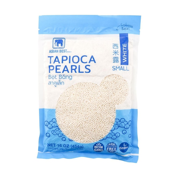 Tapioca Pearls White (S) 16 oz