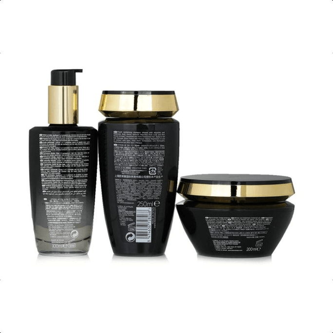 Chronologiste Hair Repair Set (Shampoo 250ml + Hair Mask 200ml +Hair Oil 75ml)