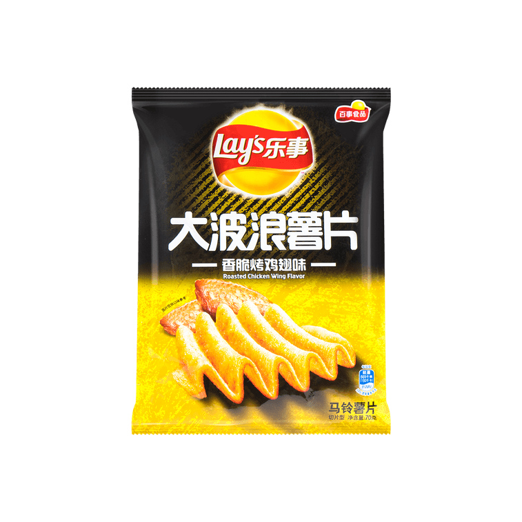 Roasted Chicken Wing Potato Chips, 2.46 oz 12