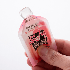 Konjac Jelly Peach Flavor 6pcs 4.23 oz【Low Calories】
