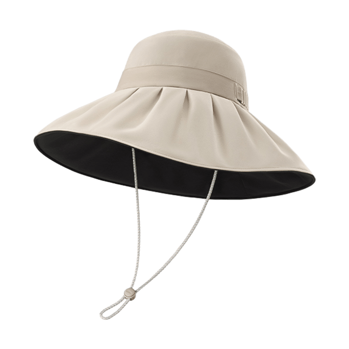 여성용 챙이 넓은 원예 모자 UPF50+, 샌드 브라운【Yami Exclusive】