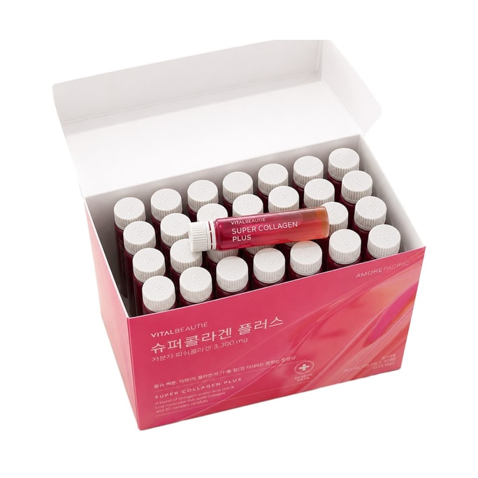 【韩国直邮】 韩国 VITALBEAUTIE Super Collagen Plus 30P, 750ml