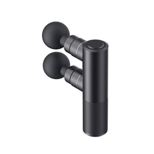 Double Heads Massage Gun #Black
