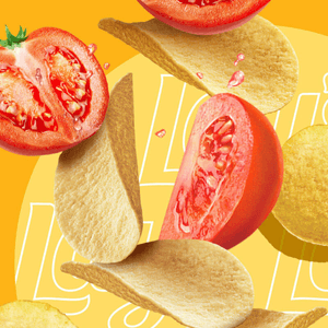 Tomato Potato Chips, 3.17 oz