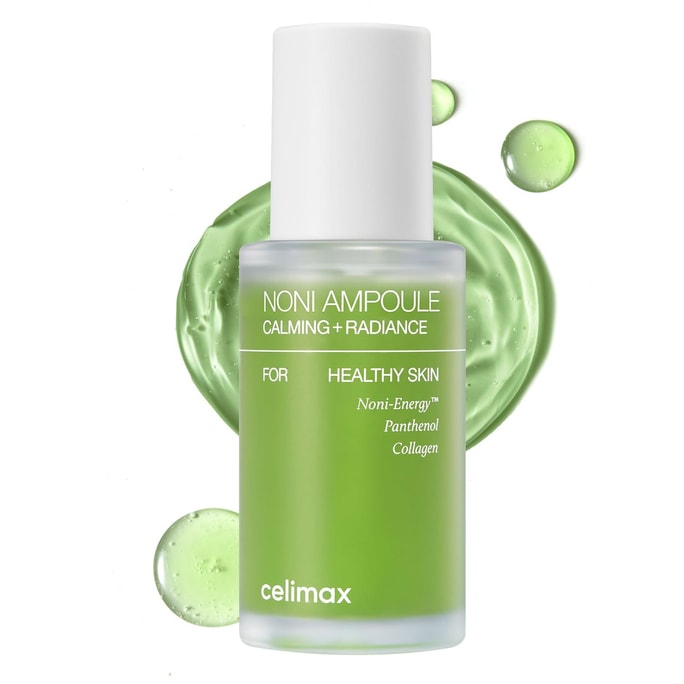 【韩国直邮】 韩国 Celimax 娴俪美诗 诺丽果熬夜安瓶精华 紧致活力抗初老凝缩原液 清爽保湿 舒缓敏感 30ml