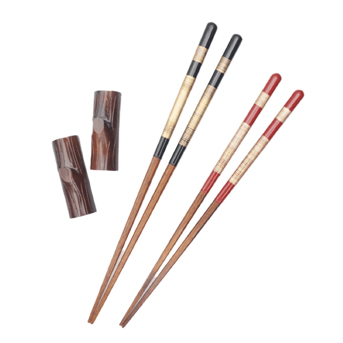 兵左卫门招財貓(櫻花夫妻 樹樁筷子座)