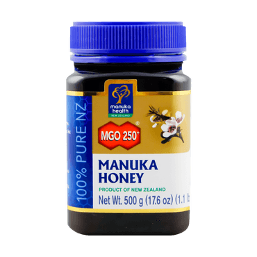 纽西兰MANUKA HEALTH 纯正天然养胃麦卢卡蜂蜜 UMF 10+  MGO 263+ 500g 送礼首选