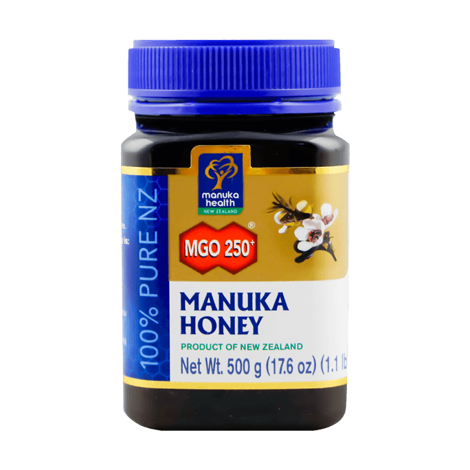 紐西蘭MANUKA HEALTH 純正天然養胃麥盧卡蜂蜜 UMF 10+ MGO 263+ 500g 送禮首選