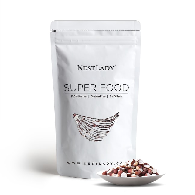 Gorgon Fruit Semen Euryales Gorgon Euryale Seed - 100% Natural | Net weight: 1LB  Harvested in China Packed in USA