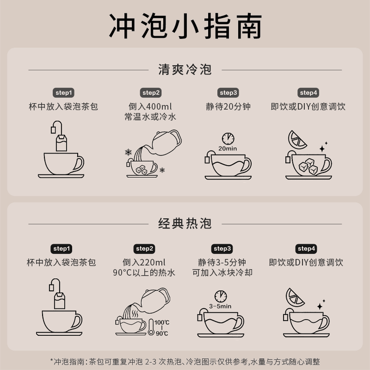 【中國直郵】 霸王茶姬 萬里木蘭 | 錫蘭紅茶原葉袋泡茶(3g*8包)冷泡茶包 養生原葉花茶獨立小包袋 新年送禮【甄選斯里蘭卡紅茶 醇厚茶韻鈴蘭薄荷香自來】 8