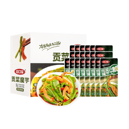 冠口福 贡菜魔芋 酸爽味 20包入 320g【双倍脆爽】【低卡解馋小零食】