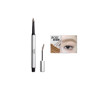 Two-Tip Eyebrow Tint & Pencil RC02 Rock Island Brown [Suitable For Multiple Makeup Looks & Daily Wear] 2.4g + 170mg