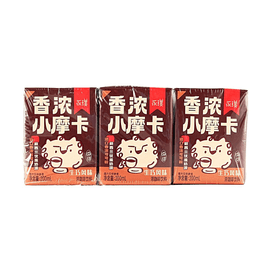 永璞 香浓小摩卡 浓咖啡饮料 生巧风味 200ml*3连包【盒马山姆同款】