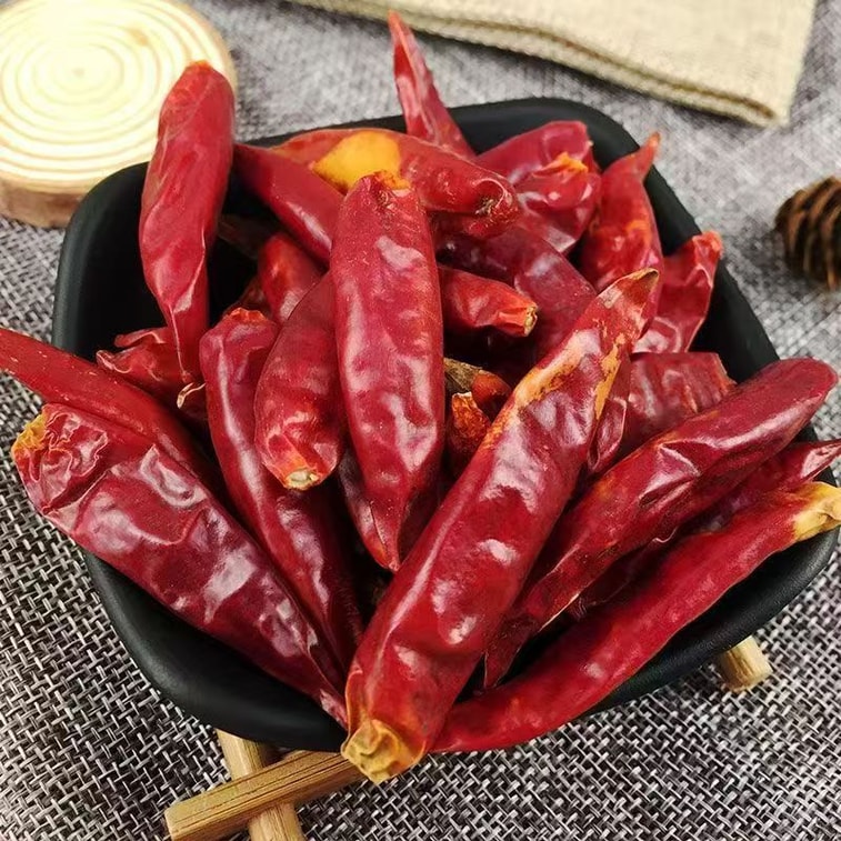 Authentic chili whole dried chili stir-fry pickling braised meat for home and restaurant use, bagged 55g*2 bags [free essential spice] 3