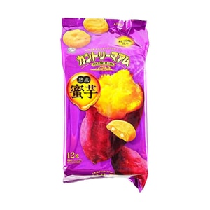 日本FUJIYA不二家 香甜紅薯味白巧克力曲奇 108g【季節限定】