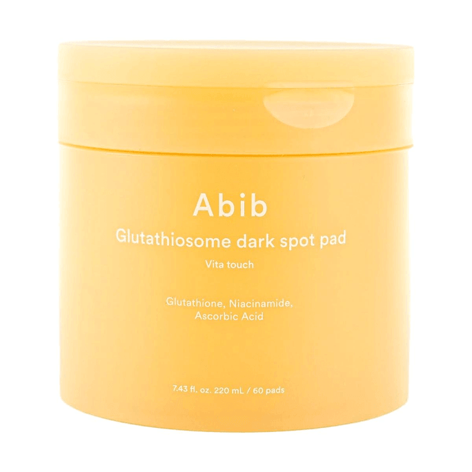 韓國 Abib 阿彼芙 穀胱甘肽外泌體瑕疵維他棉片 美白淡斑煥亮暗沉緊緻淡紋(60片裝) #1 piece