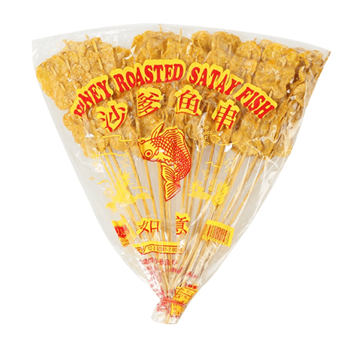 【中國直郵】泰國進口如意牌沙嗲魚串 童年回憶味 70g*1袋