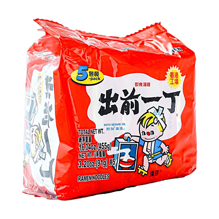 Demae Iccho Ramen - Instant Noodles , Sesame Oil Flavor , 5 Pack , 16.04 oz 3