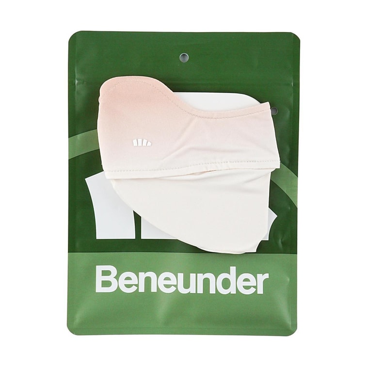 BENEUNDER蕉下 冰薄系列護眼角防曬口罩 透氣立體空氣鼻托 元氣蜜桃 均碼 腮紅修容款【防曬季】兩個版本隨機出貨 4