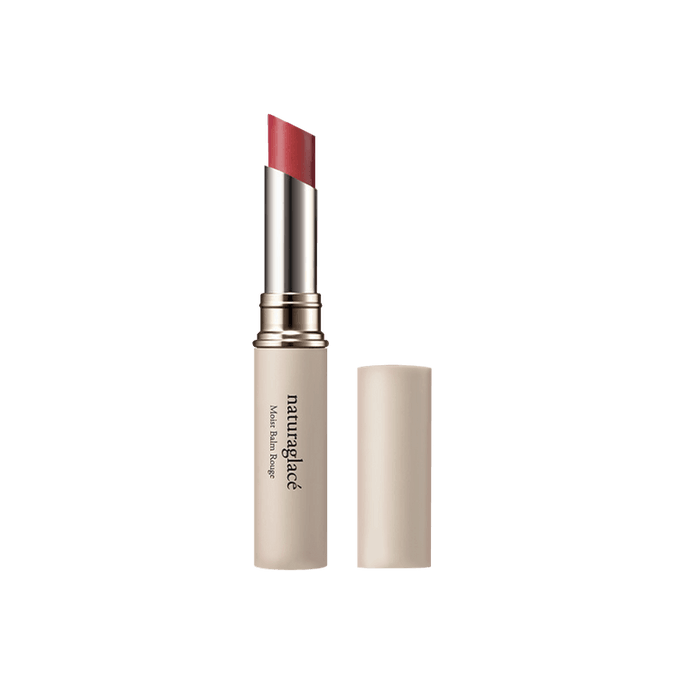 Moist Balm Rouge Lipstick Natural Organic 02 Coral beige 3g