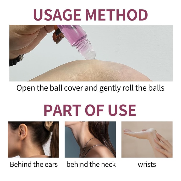 Women's Perfume, Long-Lasting Floral Fragrance,Fresh Long-Lasting Portable Perfume, Eau de Toilette EDT Spray, Gift for Her,  Natural & Clean,  10ml /2 pcs 8