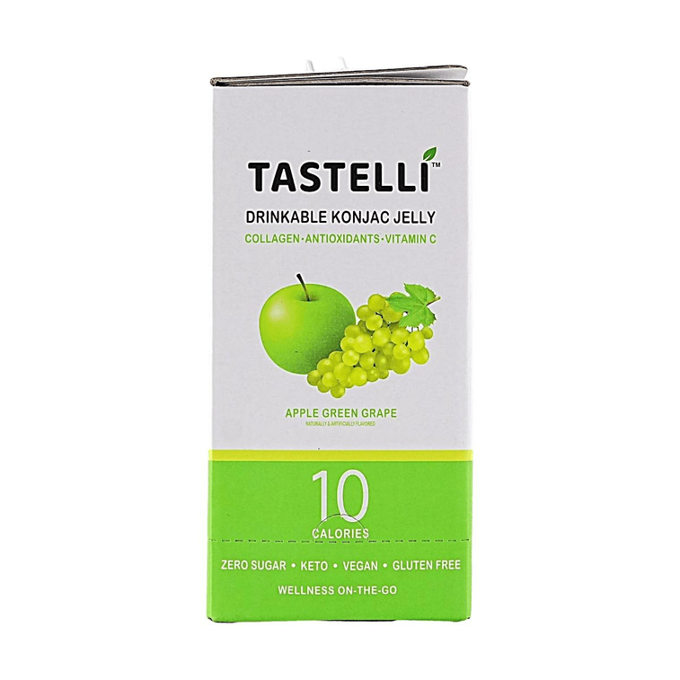 마시는 곤약 젤리, 사과/청포도 맛, 10팩, 150ml (50.7 fl oz)【설탕 0%, 저칼로리, 비건】【콜라겐 & 비타민 C 함유】 6