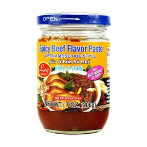 Spicy Beef Flavor Paste - Vietnamese Hue Style ,7 oz 【For Rice Noodle or Soup】