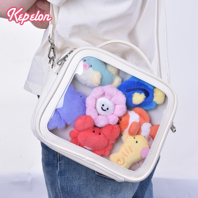 【中国直邮】 FOXTAIL 小小水族馆冰箱贴盲袋 海洋动物 毛绒摆件 可爱洞洞板装饰磁力贴 随机1袋*| 3